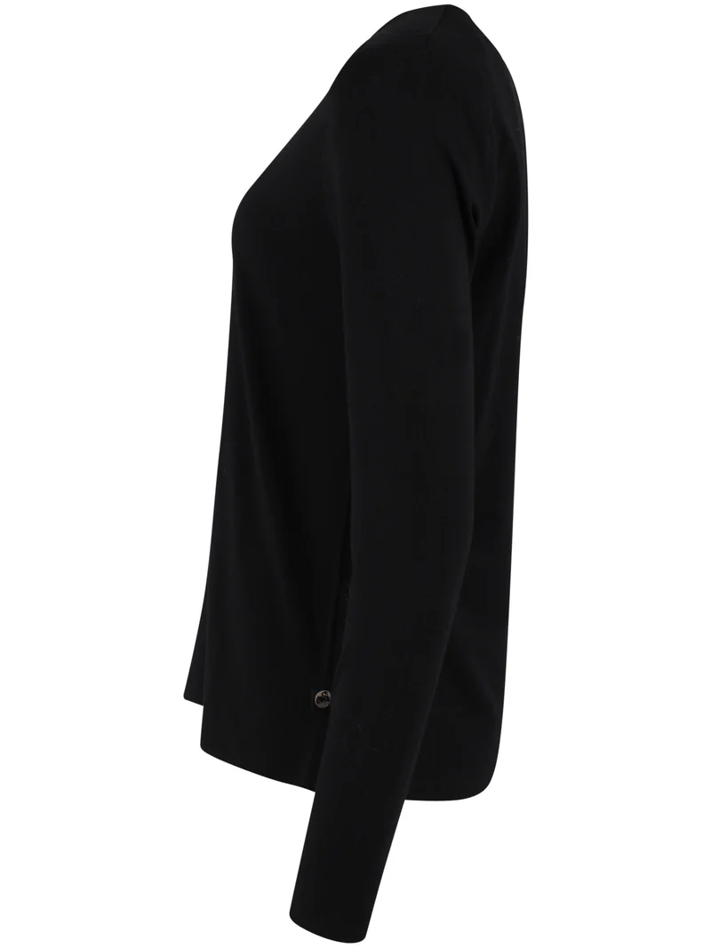 Danemerry Wool LS Tee Black