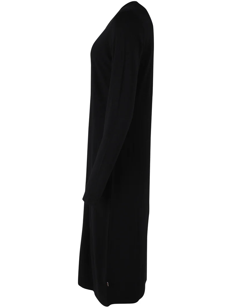 Danicon LS Wool Dress Black