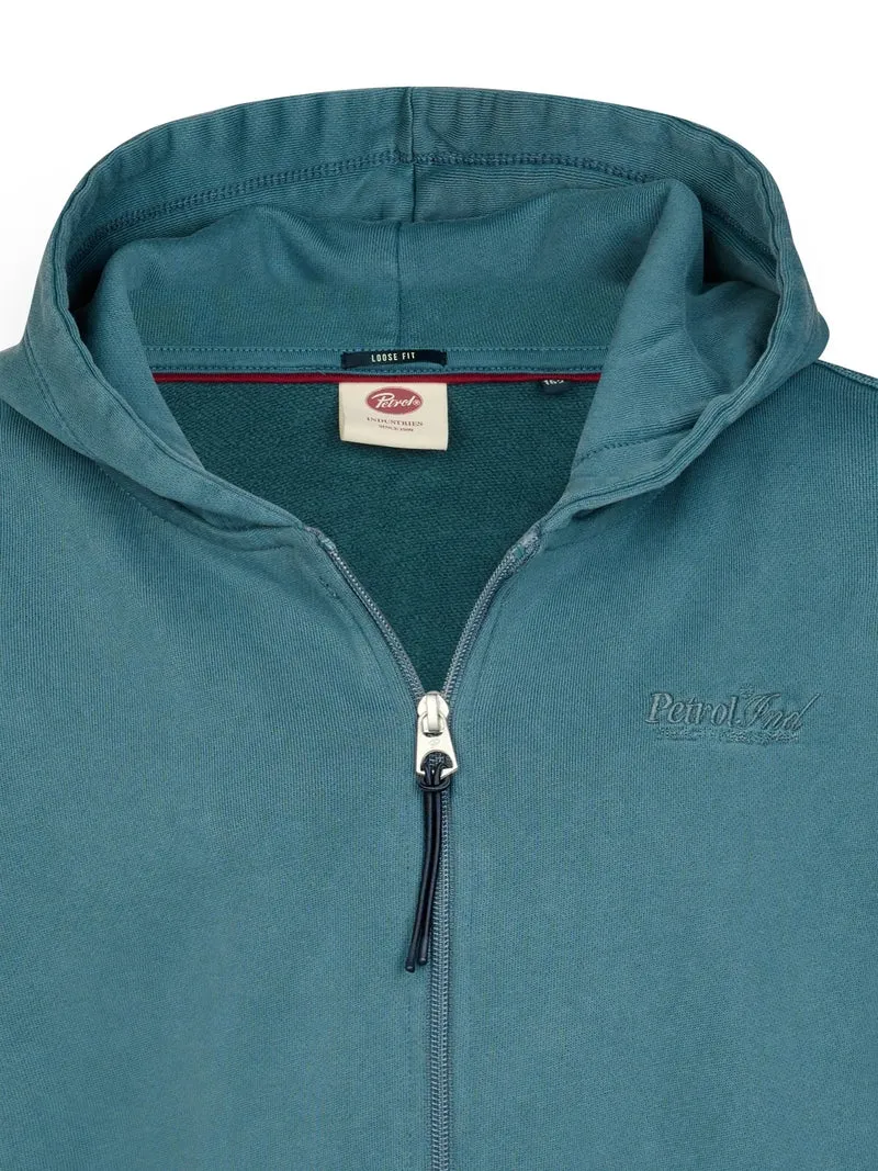 Sweatjacke aus Baumwolle