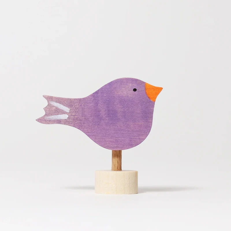 Steckfigur. sitzender Vogel | Grimms