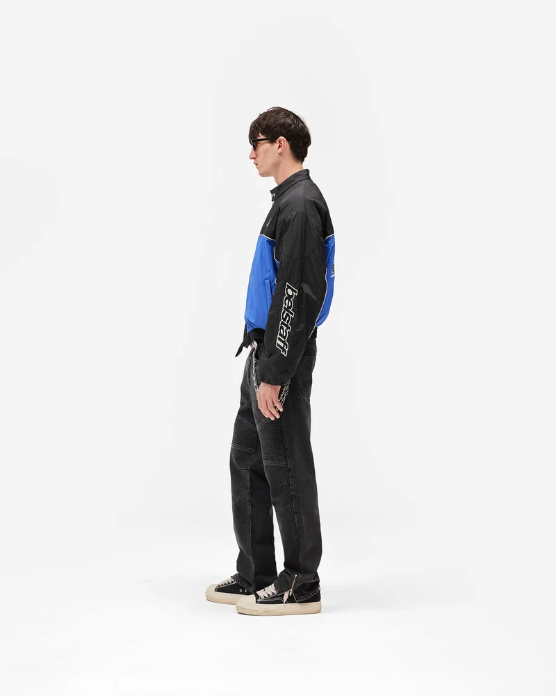 Represent X Belstaff Nylon Racing Jacket - Jet Black