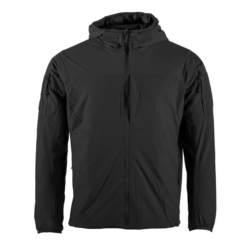 AB Hooded Jacket Insulated Level 4 Thermojacke schwarz