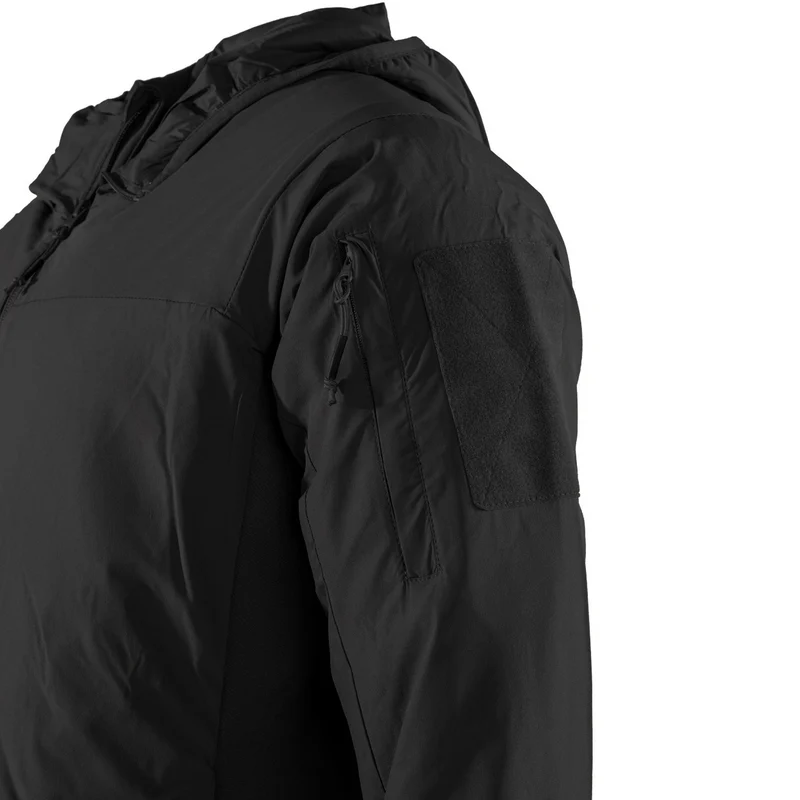 AB Hooded Jacket Insulated Level 4 Thermojacke schwarz