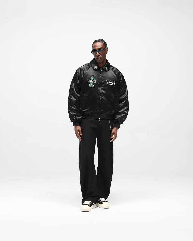 Represent x Viper Souvenir Jacket - Jet Black