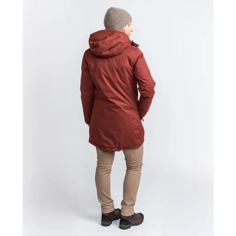 Pinewood Värnamo Padded Damen Winterjacke dark copper