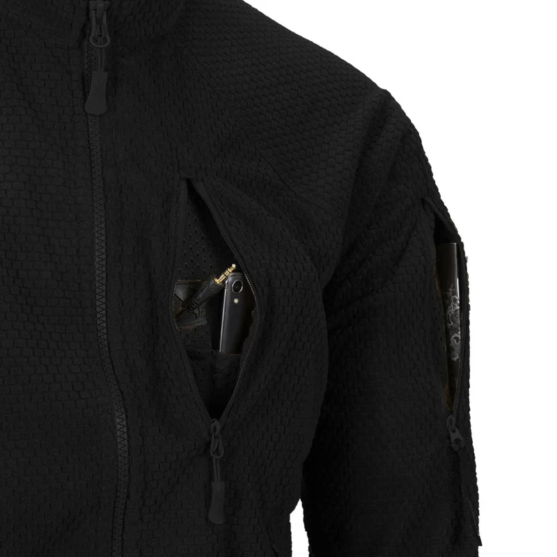 Helikon-Tex Alpha Tactical Jacket Grid Fleece black