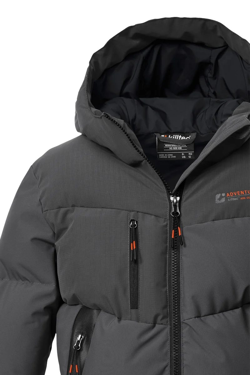 KILLTEC Kinder Funktions-Steppjacke mit Kapuze