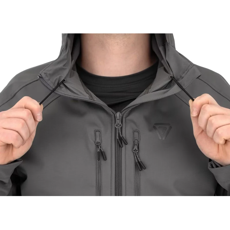 Outrider Tactical ED Softshell Hoody Jacket wolf grey