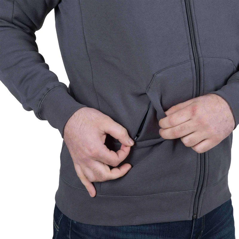 Helikon-Tex Urban Tactical Hoodie Lite FullZip grey