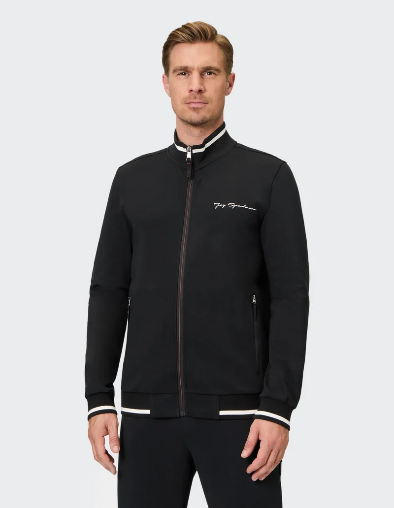 JOY G-Style Sweatjacke mit sportlichem Stehkragen