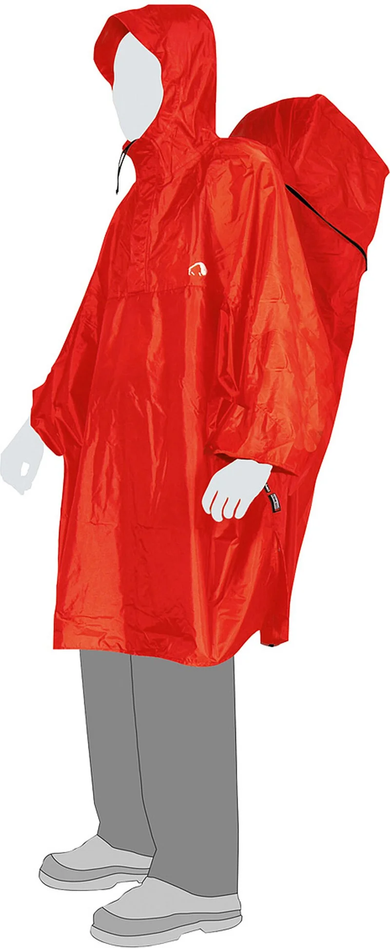 TATONKA Herren Poncho Cape L – Wetterfester Outdoor-Poncho