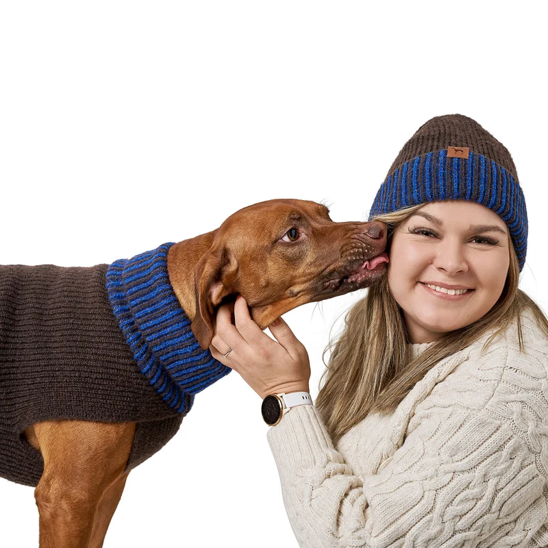 Hundepullover Odense mit Mütze (Set)
