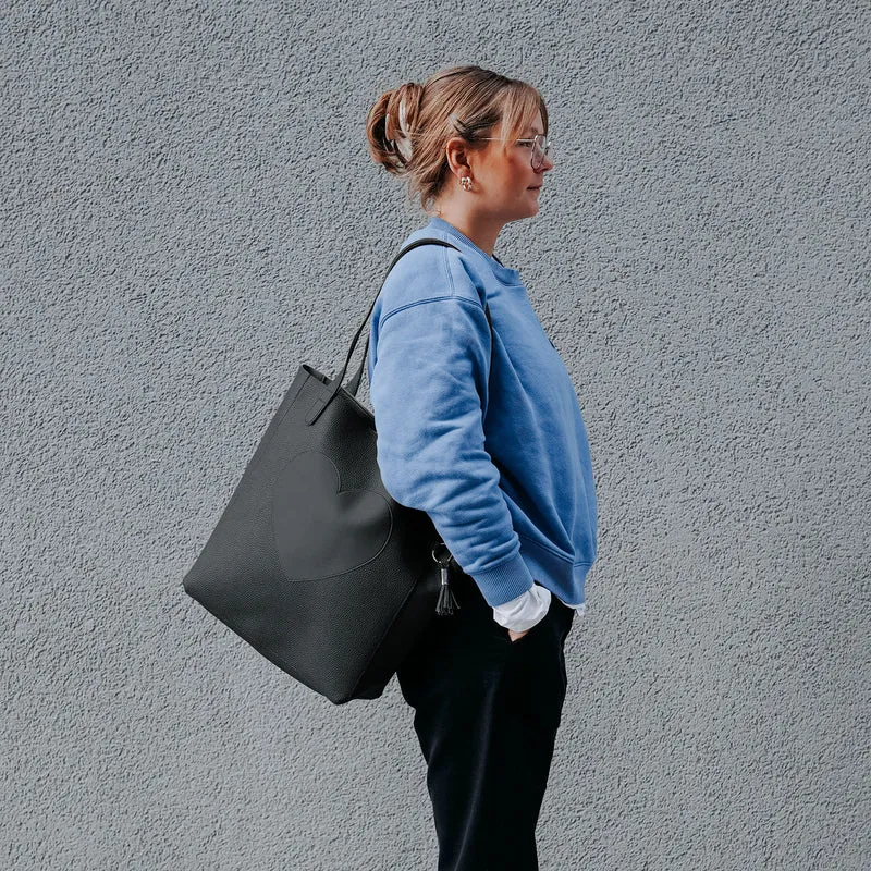 Shopper Milano Love Black Edition