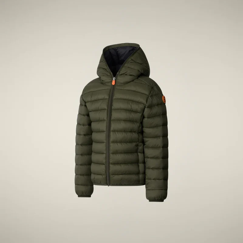 Save the Duck, Kinder Jacke HUEY, 'snake green'