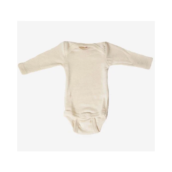Engel Natur, Baby- Body langarm, Natur