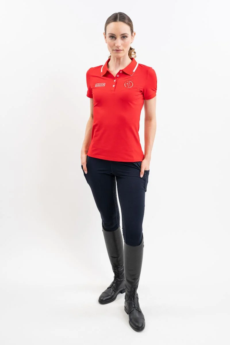 Polo-Shirt Damen Swiss Equestrian Friends