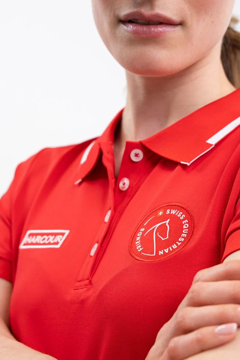 Polo-Shirt Damen Swiss Equestrian Friends