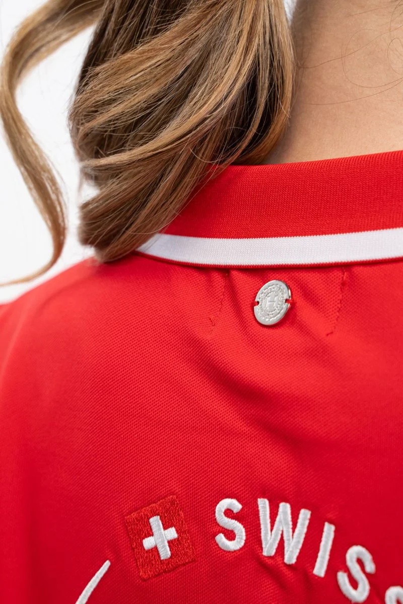 Polo-Shirt Damen Swiss Equestrian Friends