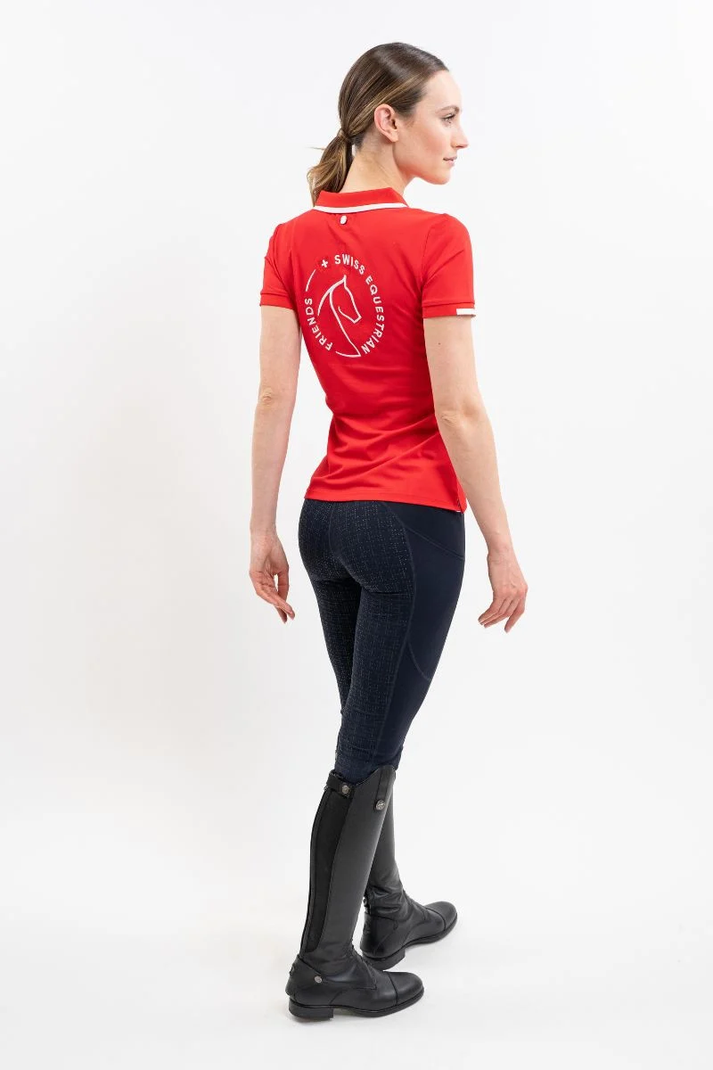 Polo-Shirt Damen Swiss Equestrian Friends