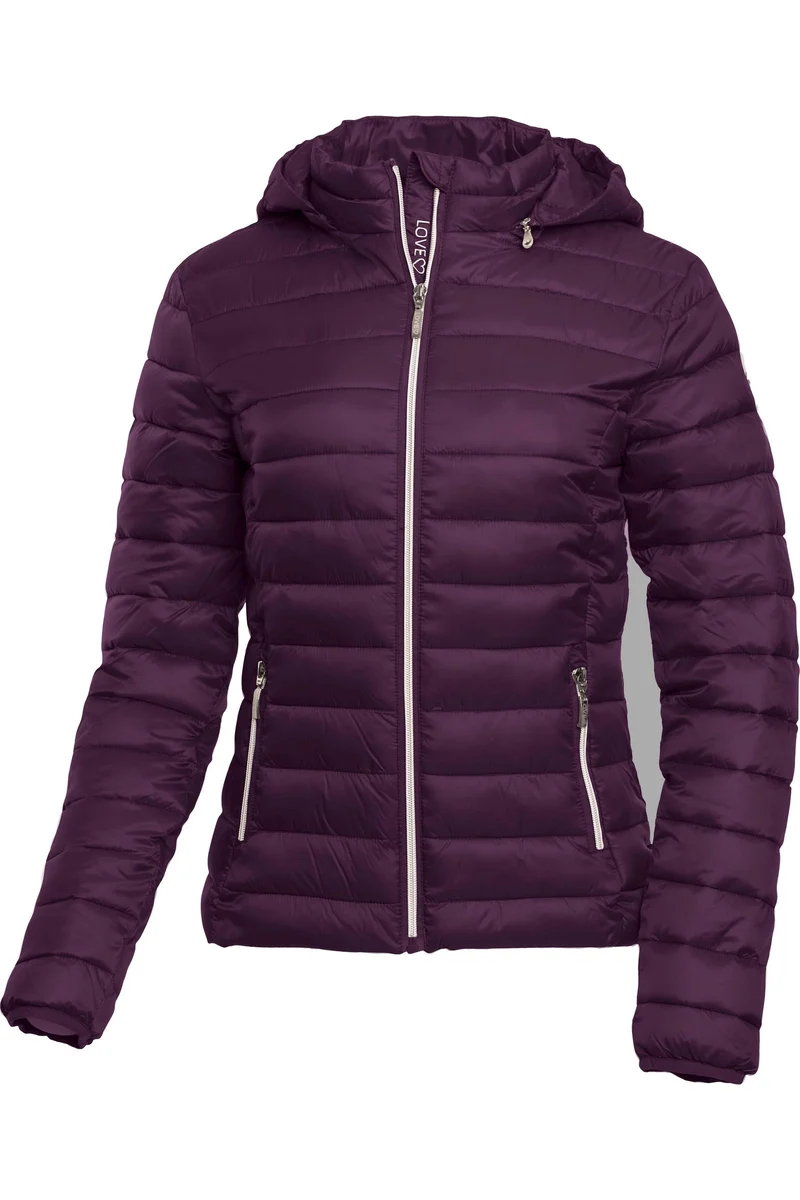 Steppjacke für Damen, Grape Wine, oberbekleidung