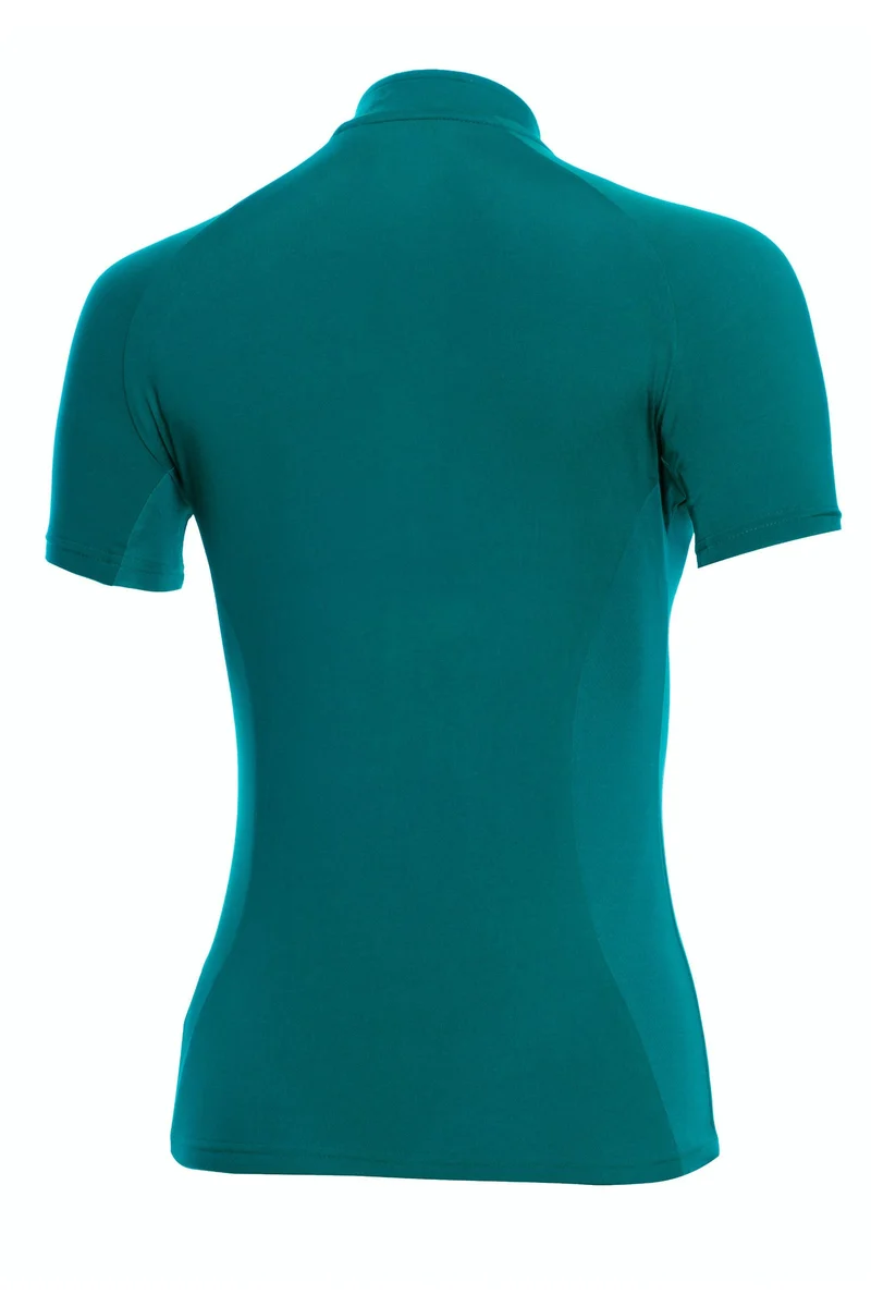 Sommerbaselayer Kurzarm Mesh-Design für Damen, Ocean Depths, oberbekleidung