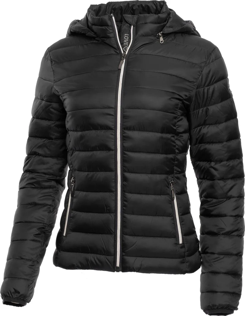 Steppjacke für Damen / Schwarz