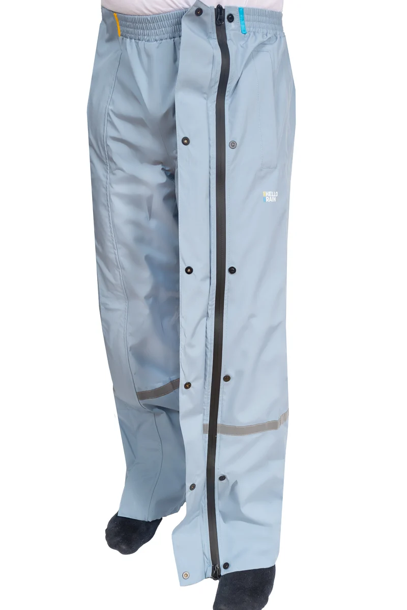 Hello Rain Storm 20K regenbroek - Pearl Blue