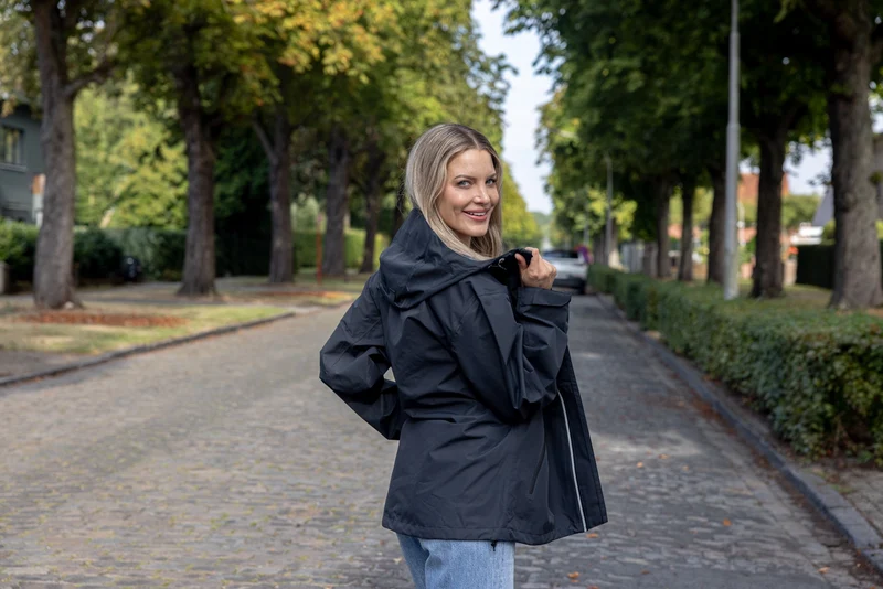Hello Rain Premium regenjas - Zwart