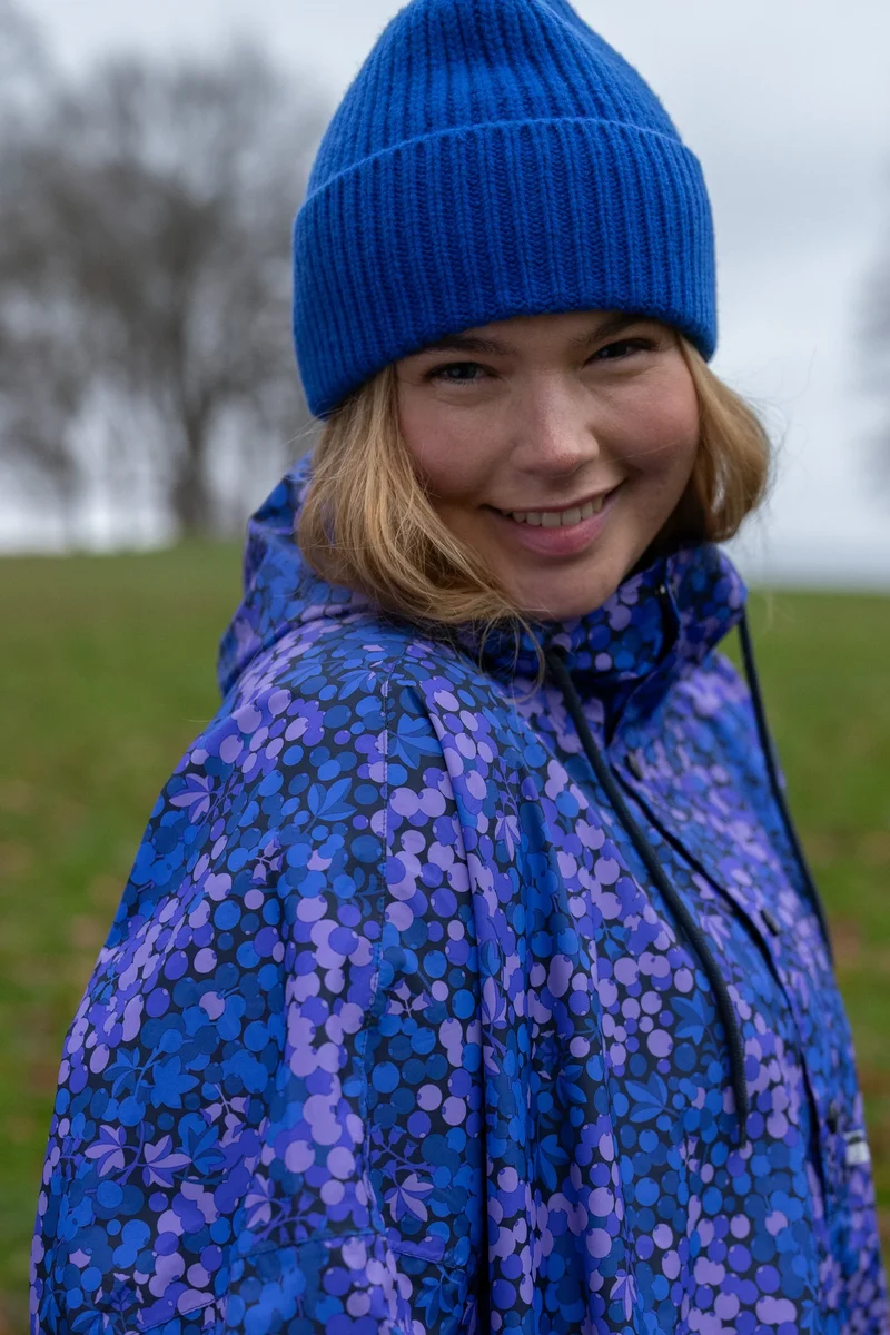 Danefea Danewarm Thoughts Merino Beanie Royal Blue