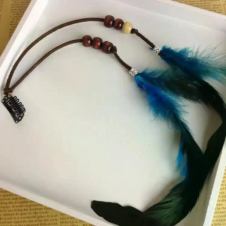 Festival Feder-Haarband für Damen | Stirnband