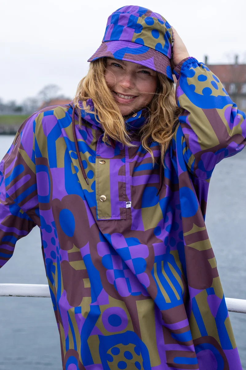 Danedream Drops Poncho Purple Patchland