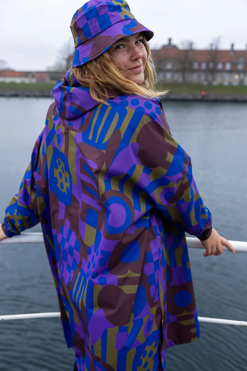 Danedream Drops Poncho Purple Patchland