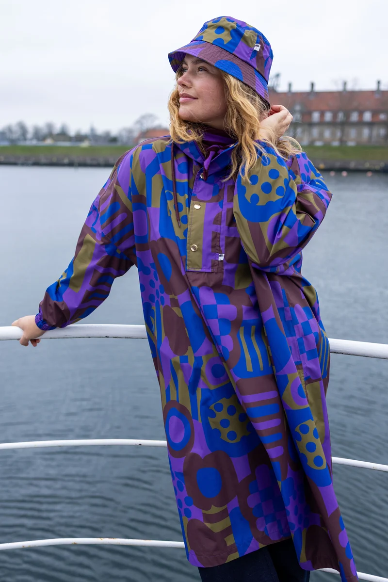 Danedream Drops Poncho Purple Patchland
