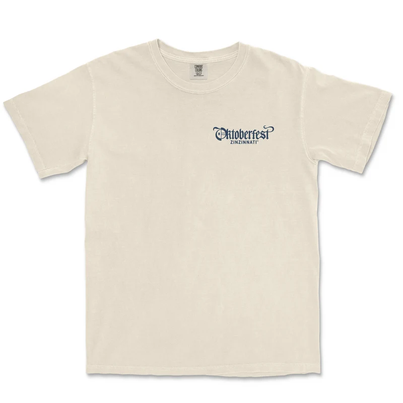 Oktoberfest Sausage Wreath T-Shirt – Ivory