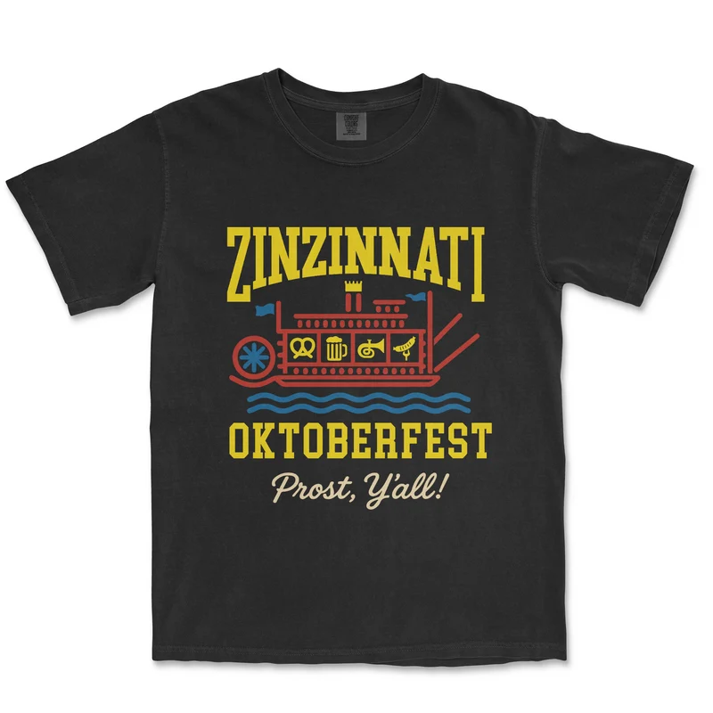 Riverfront T-Shirt – Black