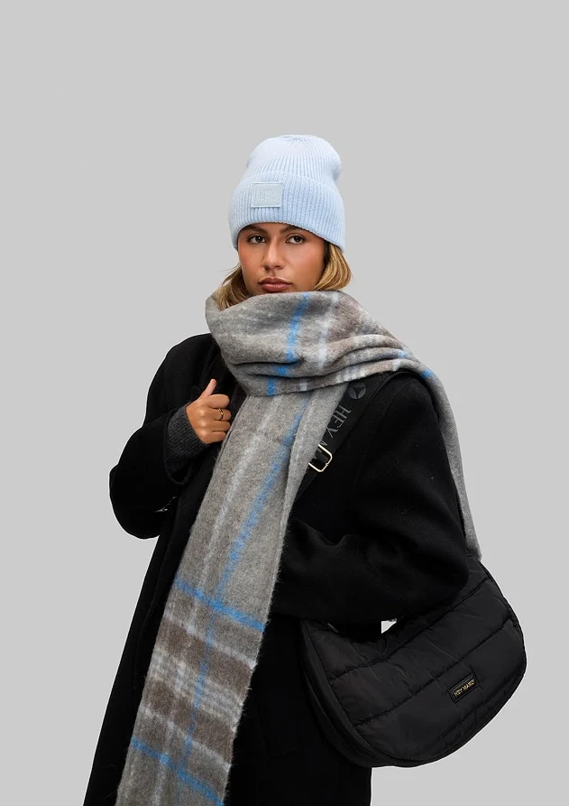 Check Set - Blue Light-Grey