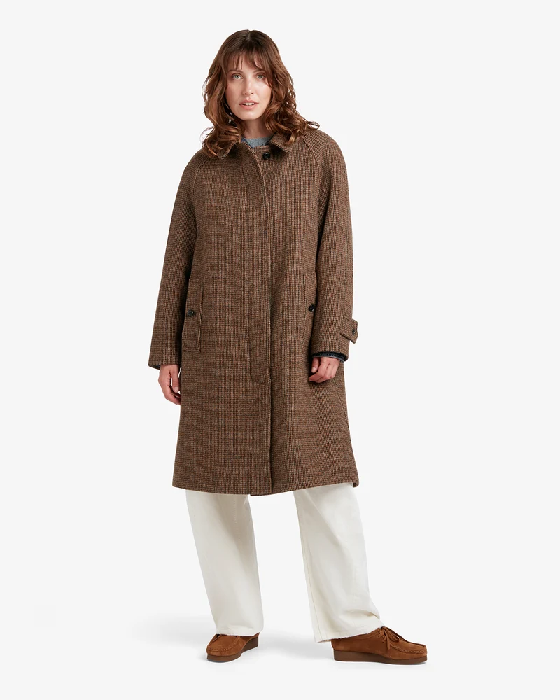 Women's Selvon Harris Tweed® Overcoat