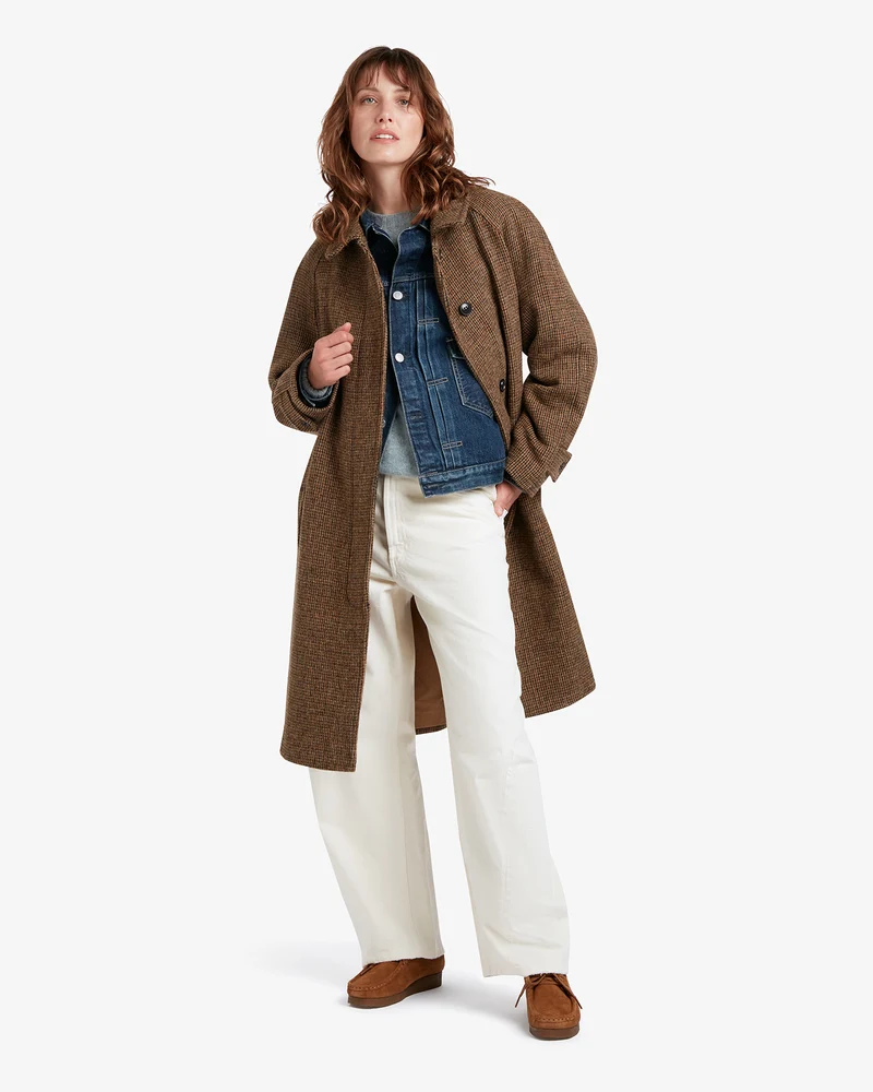 Women's Selvon Harris Tweed® Overcoat