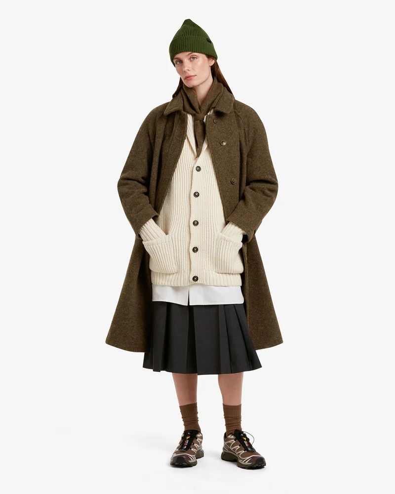 Women's Selvon Wool Overcoat