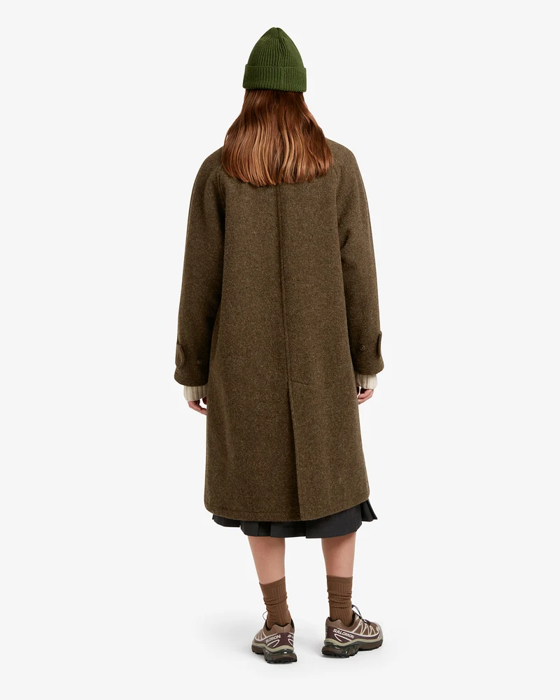Women's Selvon Wool Overcoat