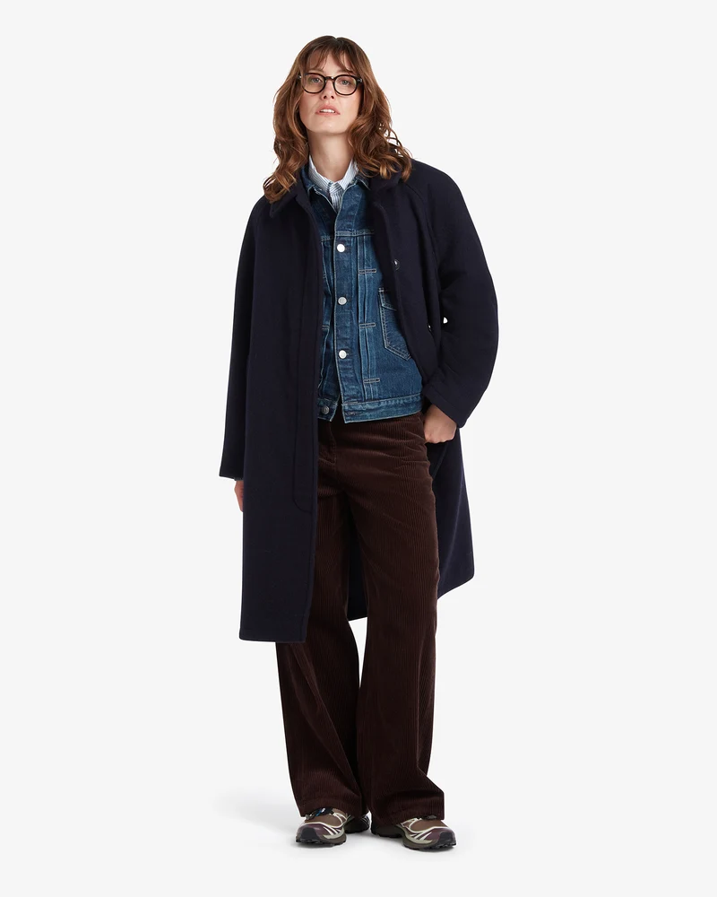 Women's Selvon Wool Overcoat