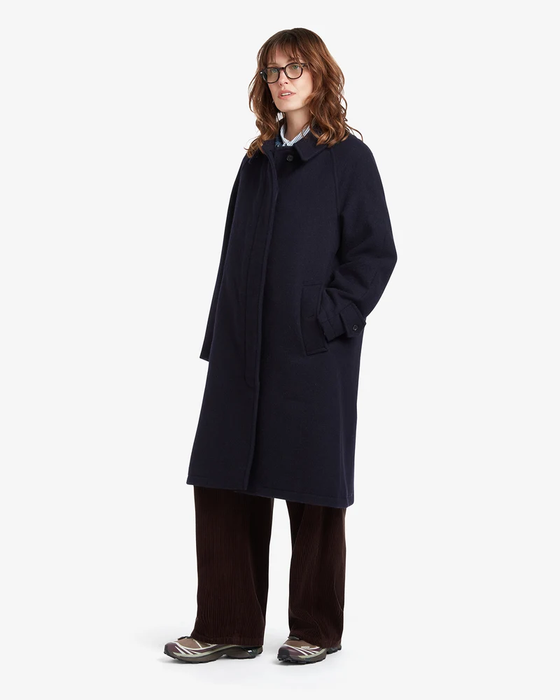 Women's Selvon Wool Overcoat