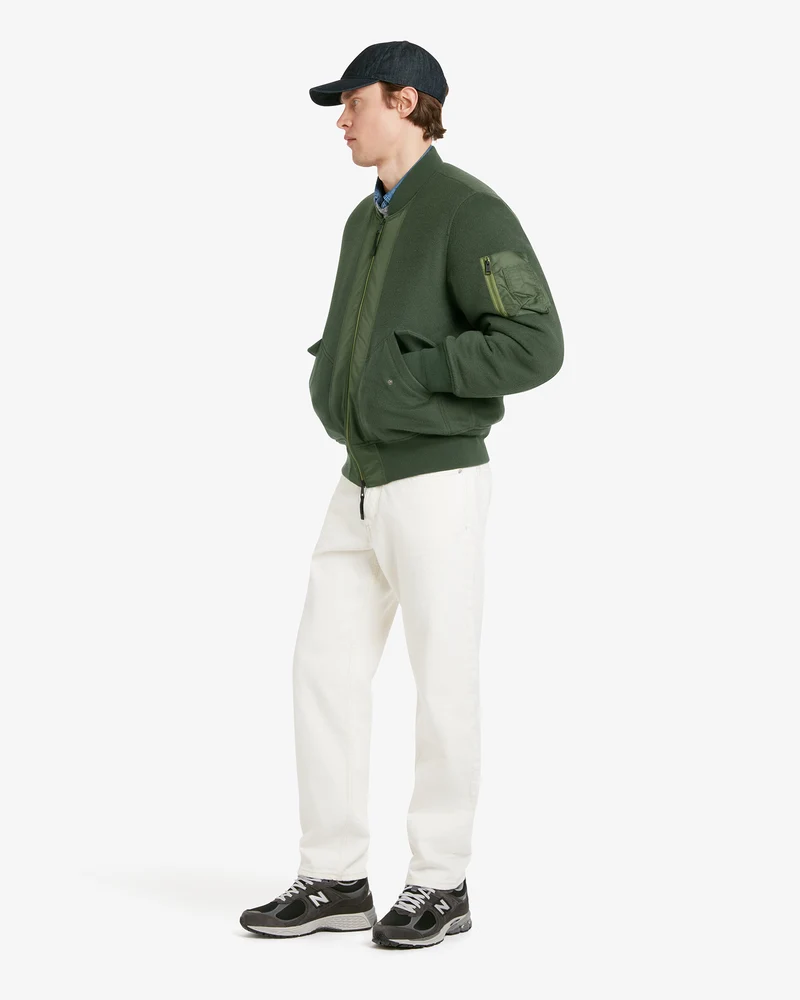 Unisex Ryder Dufflewool MA1 Bomber Jacket
