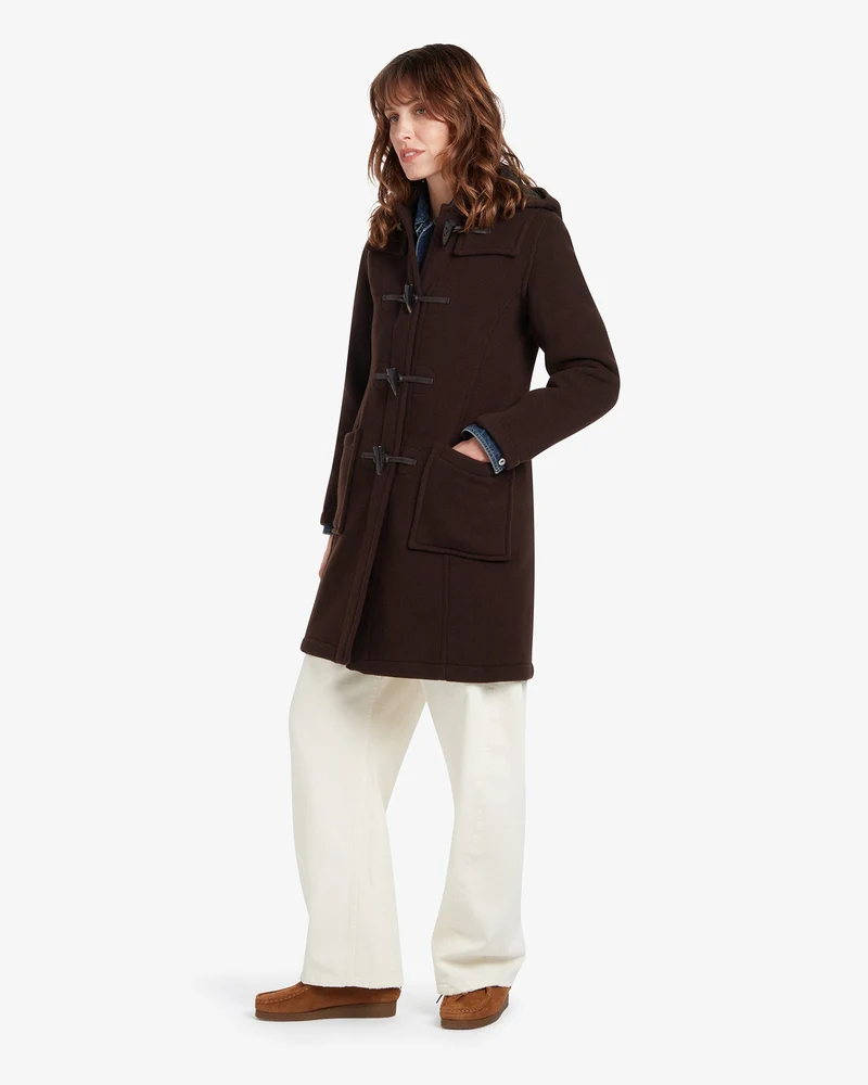 Women's Freda Long Slim Fit Duffle Coat