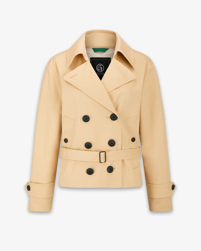 Women's Bacall Cropped Trench Coat