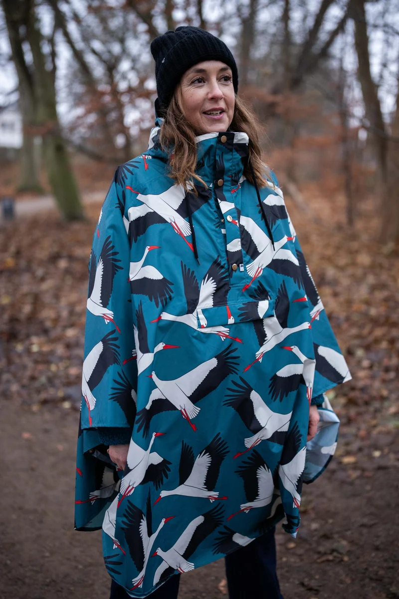 Danefae Danebodil Rainponcho Dark Slate Big Stork