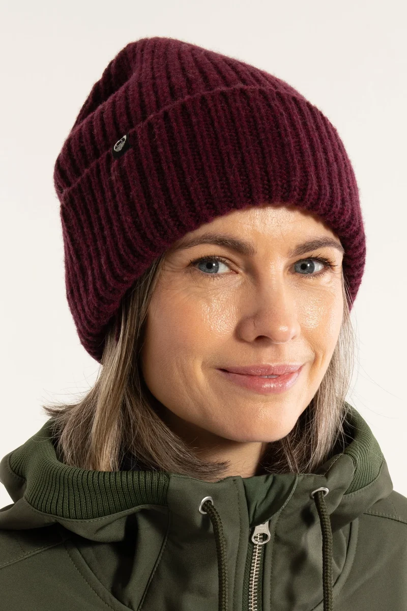 Danefea Danewarm Thoughts Merino Beanie Bordeaux