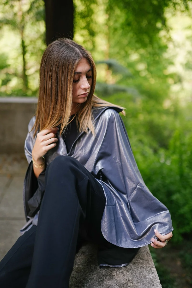 Rainrap-Sportyrap |Dark Gray Metallic & Black