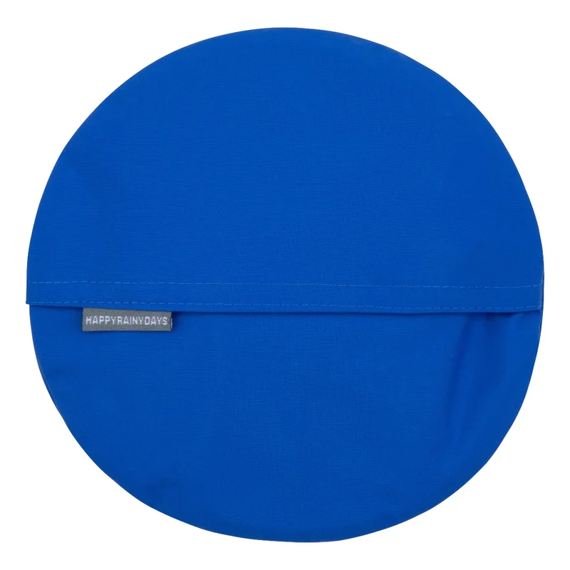 Happy Rainy Days Regenhoed Opvouwbaar Royal Blue