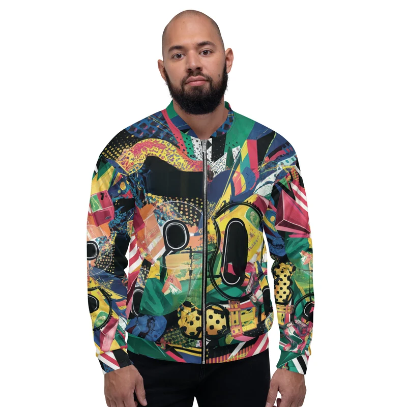 Streetwear 1990 Bomber Jacke